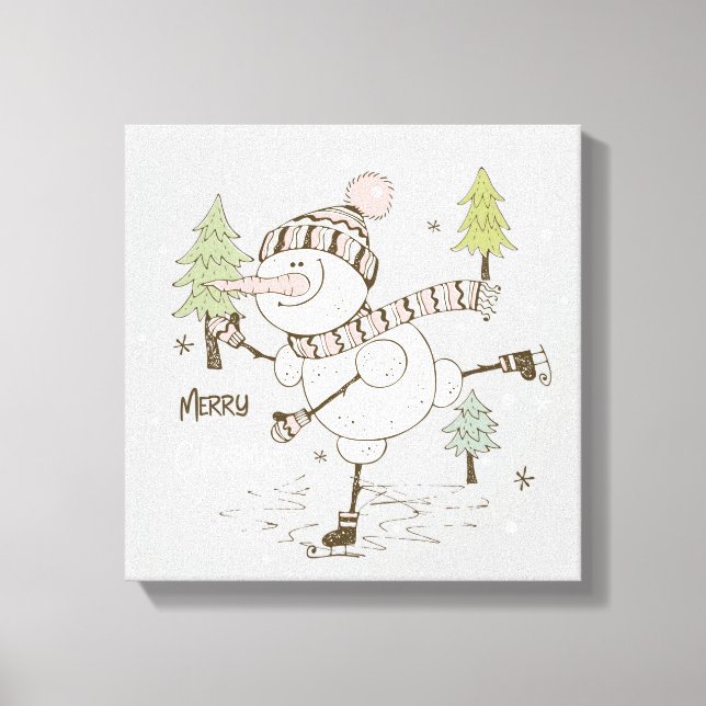 Christmas Canvas Print (Front)