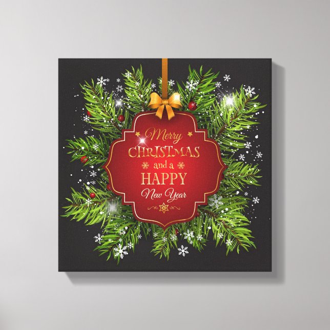 Christmas Canvas Print (Front)