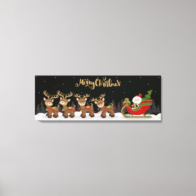 Christmas Canvas Print (Front)