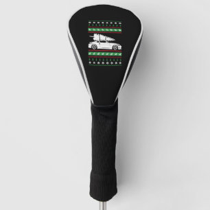 Christmas Car Golf Head Cover