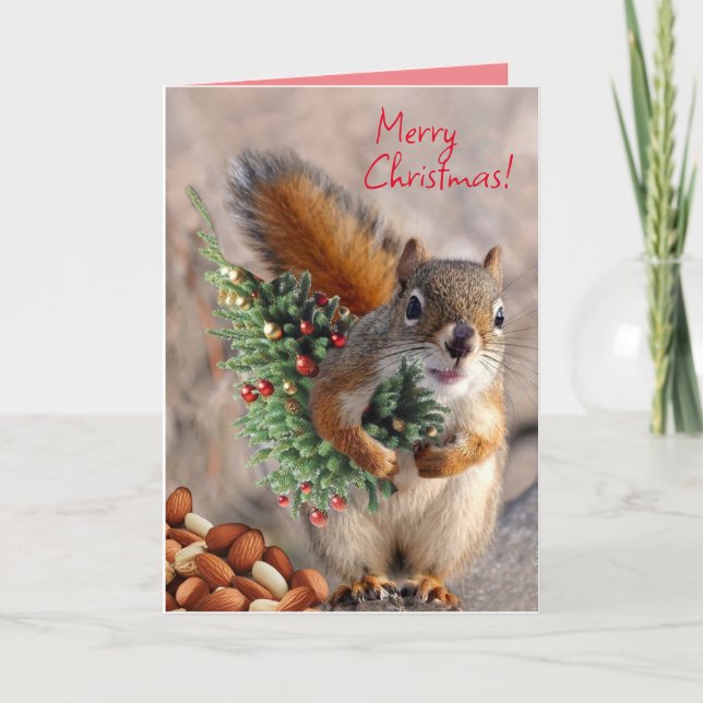 Christmas card 5 x 7" Mr. Bickles (Front)