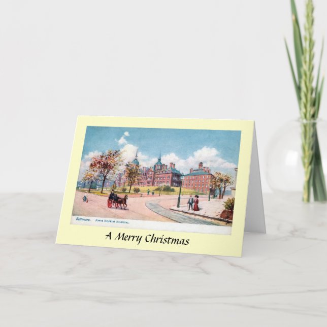 Christmas Card - Baltimore, Maryland (Front)