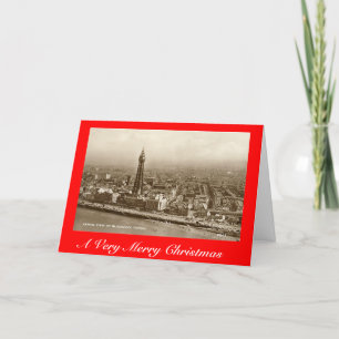 Christmas Card, Blackpool Holiday Card