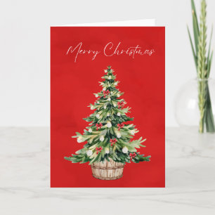 Christmas Card - Blank Inside - Add Custom Message