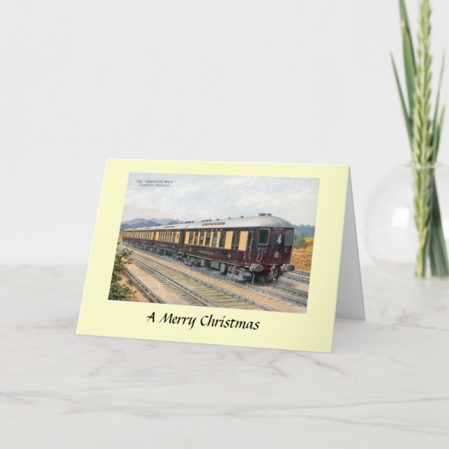 Christmas Card - Brighton Belle (Front)