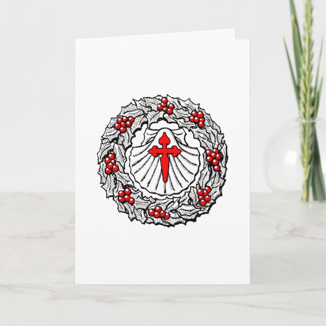 Christmas Card: Buen Camino Holiday Card (Front)