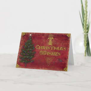 Christmas Card. Christmas Wishes Holiday Card