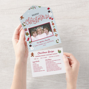 Christmas Card Collage Recipe Photo Christmas