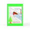 Christmas Card customizable cute robin