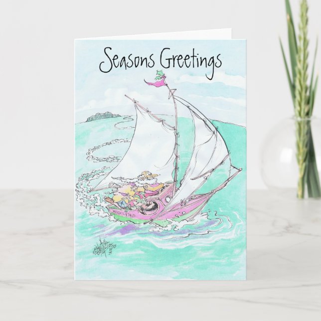 Christmas card designs. (Front)