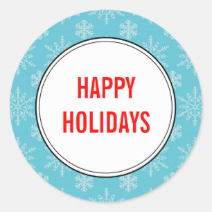 Christmas Card Envelope Seals