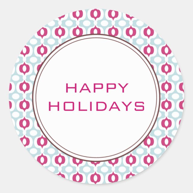 Christmas Card Envelope Seals (Front)