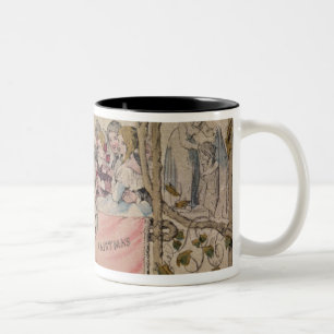 Christmas Card, example of the known Christmas Two-Tone Coffee Mug