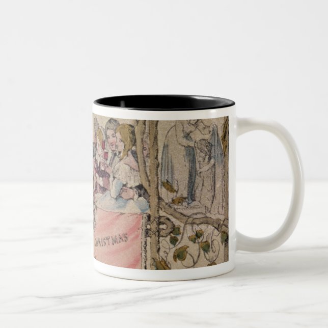 Christmas Card, example of the known Christmas Two-Tone Coffee Mug (Right)