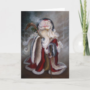 Christmas Card - Folkart Christmas Past