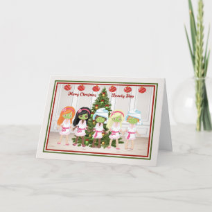 Christmas Card for Beauty Shop