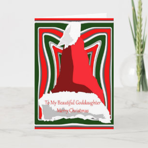 Christmas Card For Goddaughter