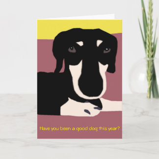 Christmas Card - For Good Dogs Only!