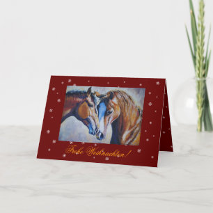 Christmas Card for Horse Lovers.