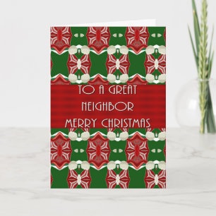 Christmas Card For Neighbour