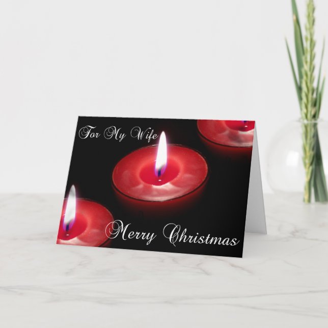 Christmas Card for Wife (Front)