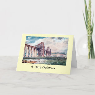 Christmas Card - Forth Bridge, Scotland