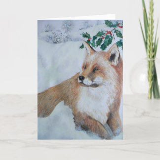Christmas Card - Fox