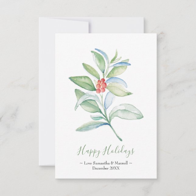 Christmas Card, Holiday Card (Front)