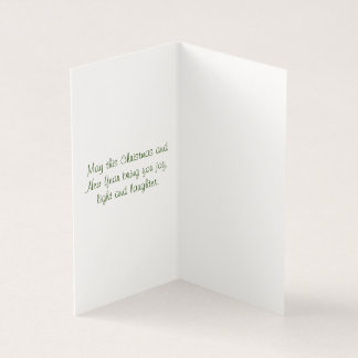 Christmas Card Holiday Wishes to Loved Ones