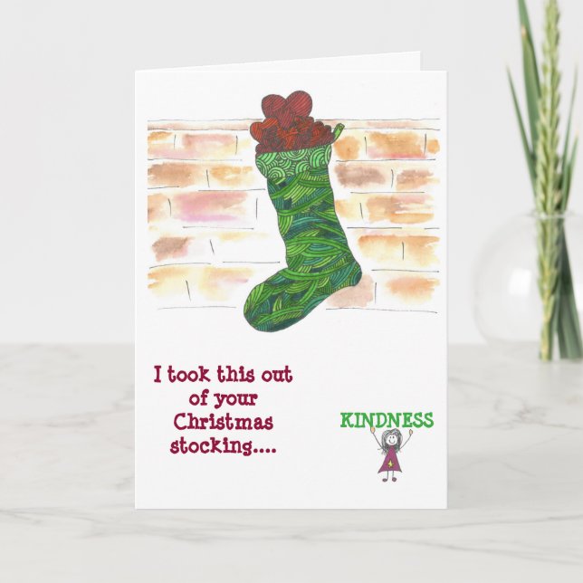 Christmas card - kindness (Front)