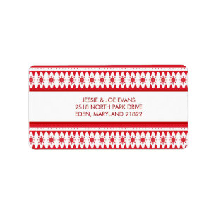 Christmas Card Mailing Address Labels