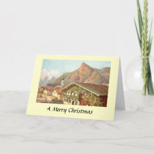 Christmas Card - Oberammergau, Bavaria, Germany