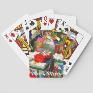 Christmas Card Playing Cards