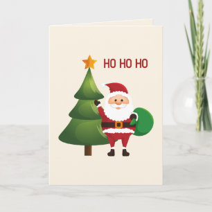 Christmas Card - Santa Christmas Card