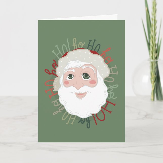 Christmas Card - Santa Hohoho (Front)