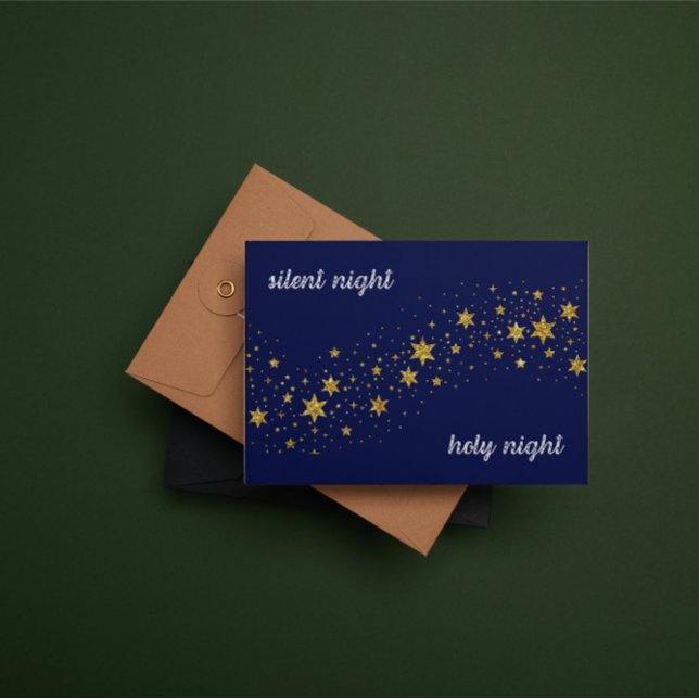 Christmas Card: Silent night, holy night Card (Creator Uploaded)
