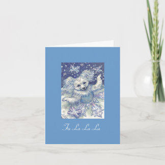 Christmas card Snowflake Dancer