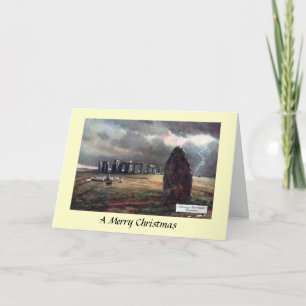 Christmas Card - Stonehenge, Wiltshire