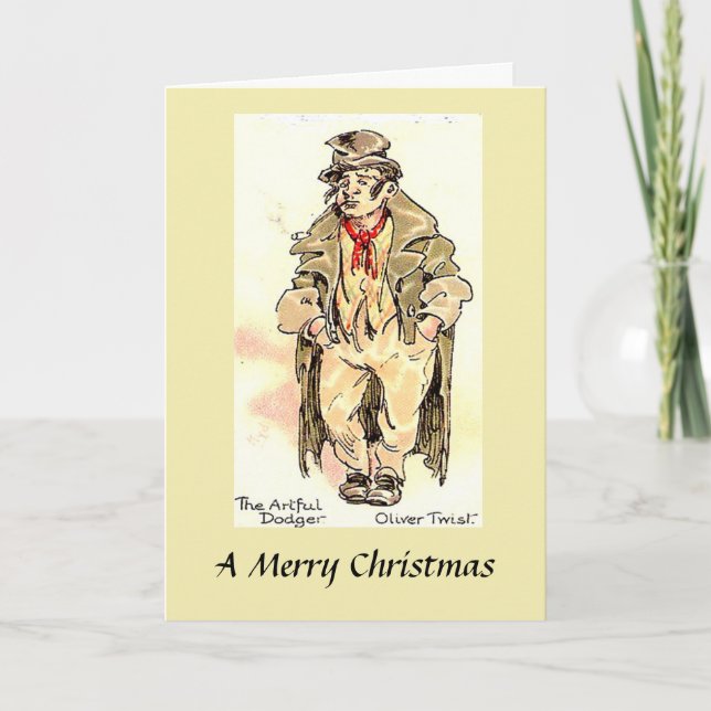Christmas Card - The Artful Dodger (Front)