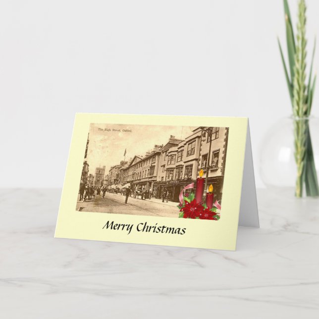 Christmas Card - The High Street, Oxford (Front)