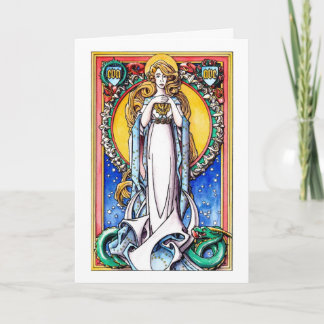 Christmas Card: The Immaculate Conception Holiday Card