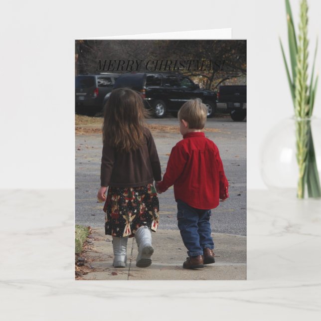 CHRISTMAS CARD TO FRIEND (Front)