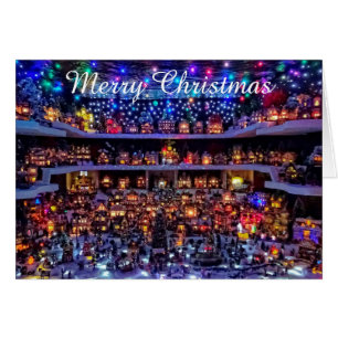 Christmas Card - Village Scene