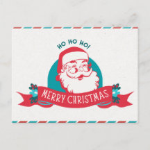 Christmas Card with Santa Claus: Share the Magic o