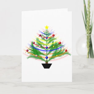 Christmas Card with Tree