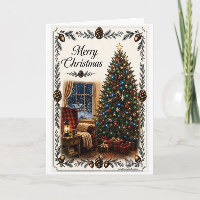Christmas Card with Tree (Front)