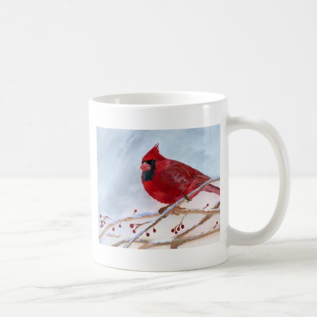 Christmas Cardinal Coffee Mug (Right)
