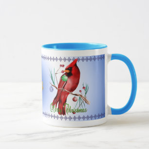 Christmas Cardinal Mug