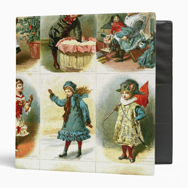 Christmas cards binder (Front/Inside)