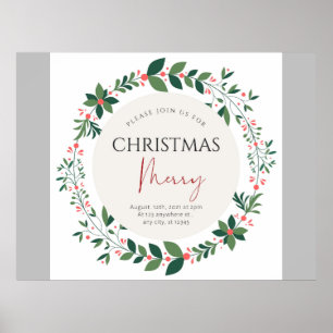 christmas cards poster